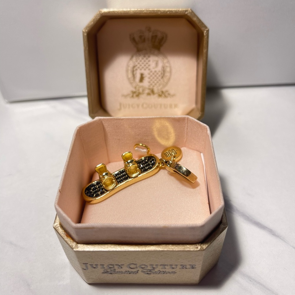 Juicy Couture Snowboard Charm